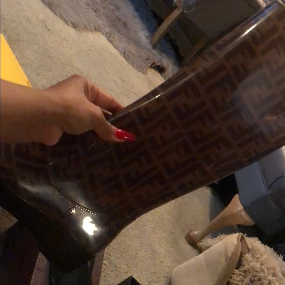 FENDI RAIN BOOTS